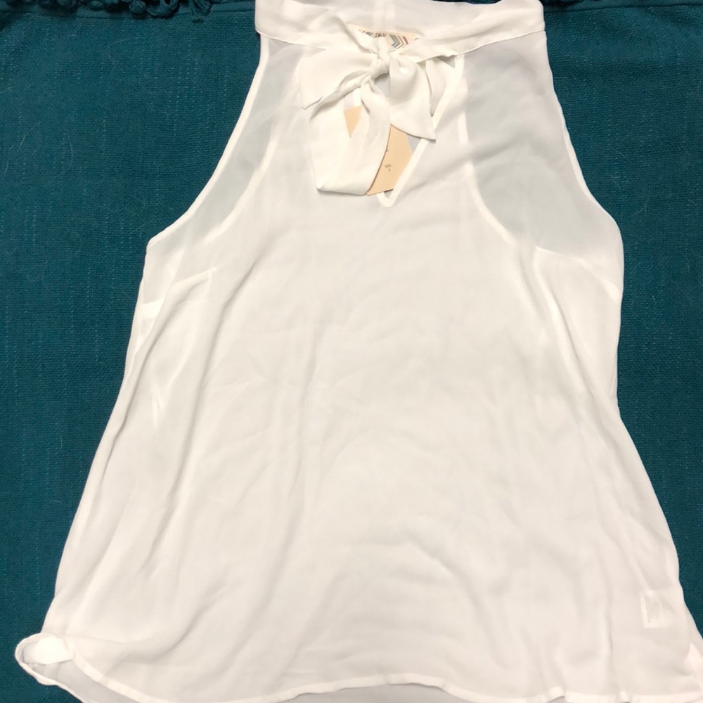 White Tank Blouse